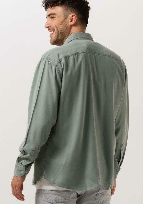 WOODBIRD Chemise décontracté WBYUZO TENCEL SHIRT en vert - large