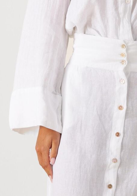 MR MOOD Jupe maxi MRS MABE SKIRT en blanc - large