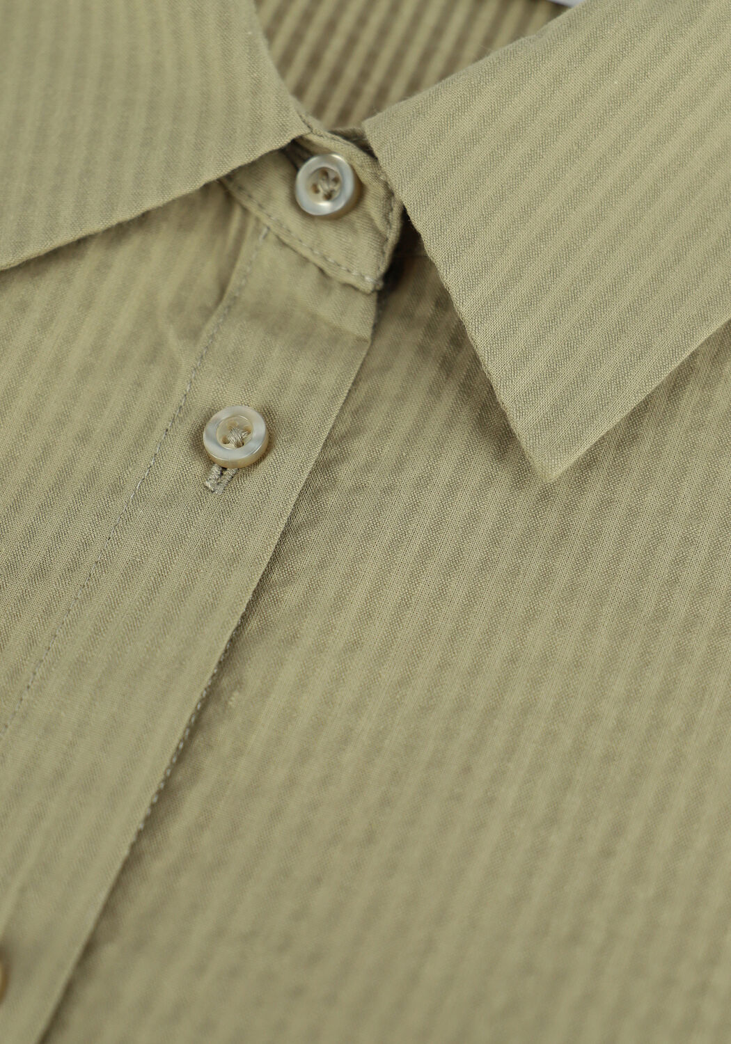 Olijf MODSTR&Ouml;M  PANNE SHIRT - large