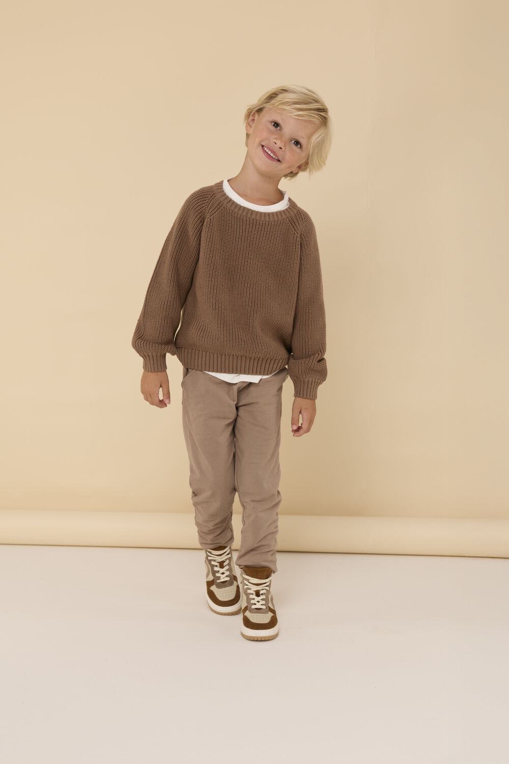 Bruine TON & TON Trui TON - large