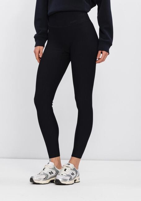 Zwarte BJORN BORG Broeken/jumpsuits STUDIO RIBBED TIGHTS - large