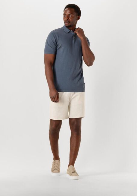 Blauwe THE GOODPEOPLE Polo PLAN - large