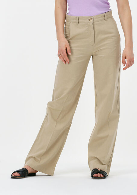 Zand CC HEART Wijde broek WIDE LINEN PANTS - large