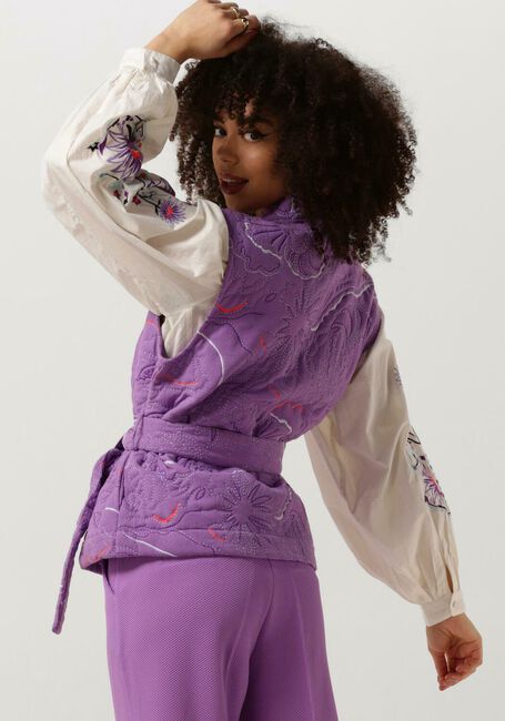 POM AMSTERDAM Gilet QUILTED PURPLE GILET Lilas - large