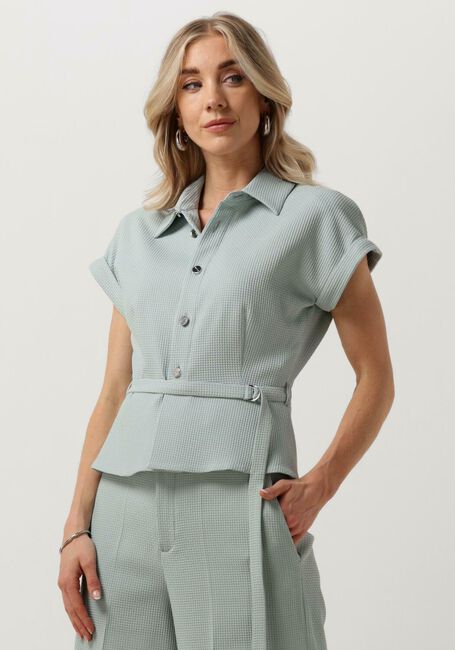 Mint VANILIA Blouse WAFEL CHIC BUTT - large