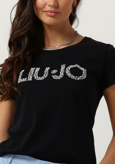 LIU JO T-shirt JERSEY T-SHIRT en noir - large