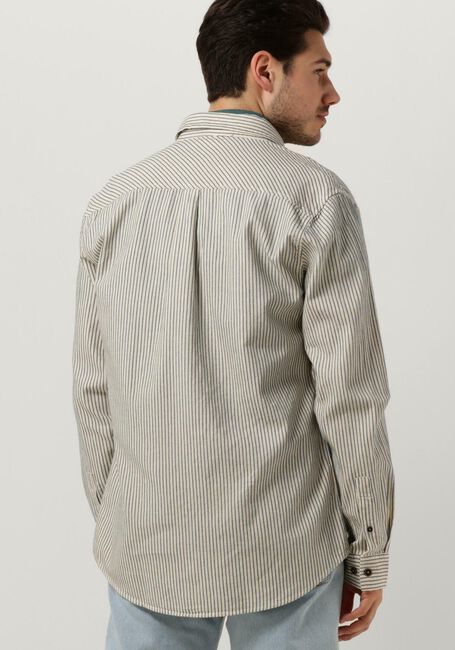 ANERKJENDT Chemise décontracté AKKONRAD L/S STRIPE SHIRT Sable - large