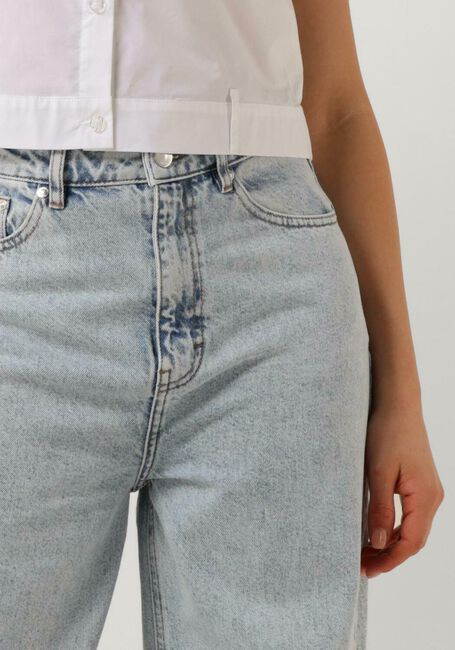 GESTUZ Wide jeans KAILYGZ HW WIDE JEANS Bleu clair - large