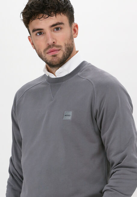 Grijze BOSS ORANGE Sweater WESTART 1 10234591 - large