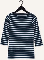 TOMMY HILFIGER T-shirt HERITAGE BOAT NECK TEE 3/4 en bleu TOMMY HILFIGER T-shirt HERITAGE BOAT NECK TEE 3/4 en bleu - medium