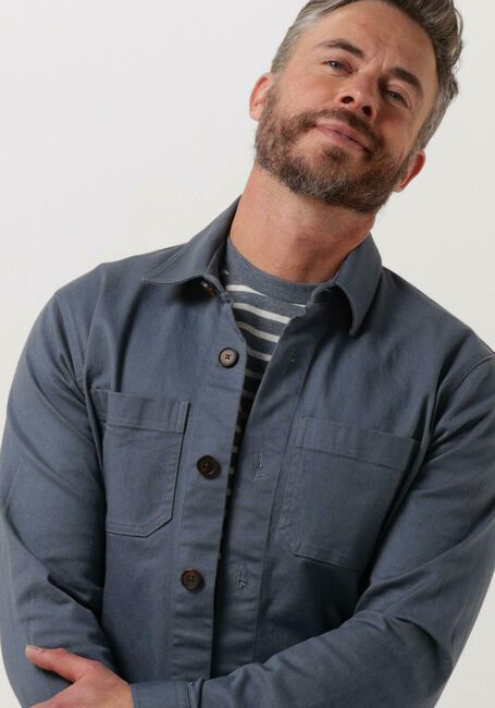 Blauwe PROFUOMO Overshirt PPUF10012 - large