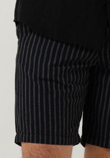 SELECTED HOMME Pantalon courte SLHREGULAR OWEN LINEN SHORTS en noir - large