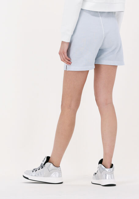 Lichtblauwe LYLE & SCOTT Broeken/jumpsuits GARMENT DYE SHORTS - large