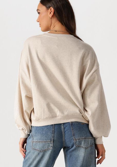 Beige SUMMUM Sweater LONGSLEEVE EMBELLISHED SWEATSHIRT - large