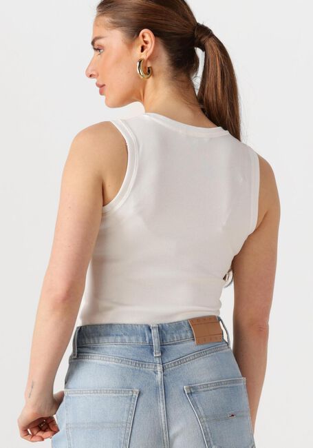 Witte TOMMY JEANS Top TJW ESSENTIAL RIB TANK EXT - large