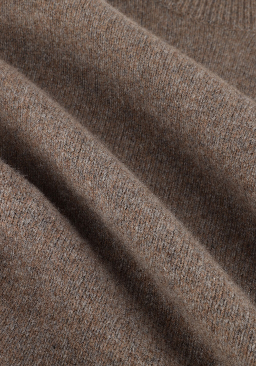 PROFUOMO Col roul&eacute; PULLOVER ROLL NECK en taupe - large