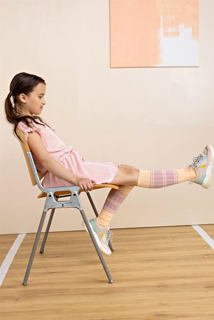 NONO Chaussettes RABI STRIPED SOCK en orange - large