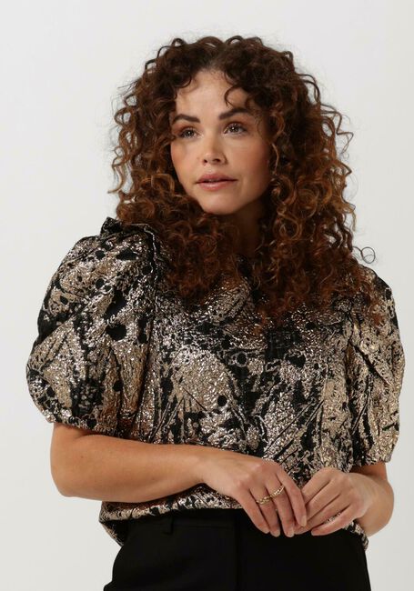 SOFIE SCHNOOR Haut BLOUSE N en or - large