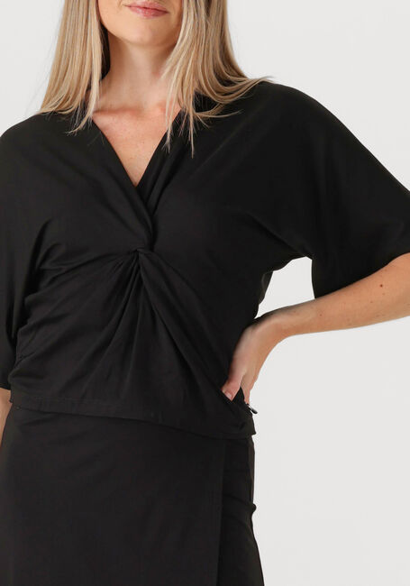 JANSEN AMSTERDAM Haut FORINE SHIRT V 134 en noir - large