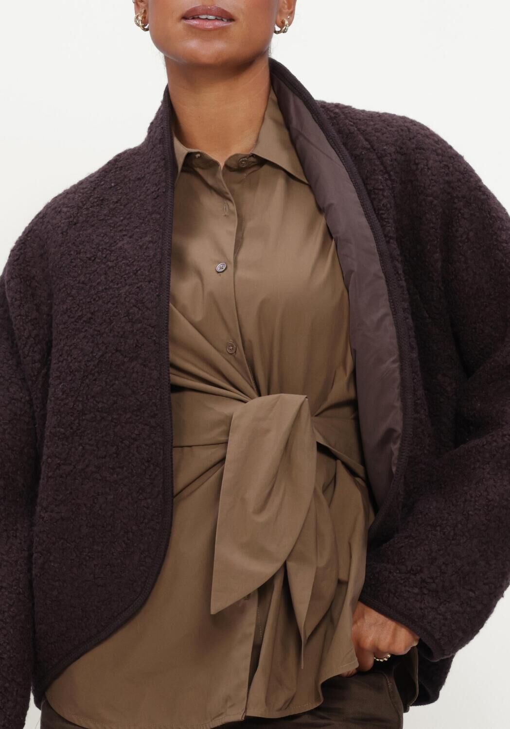 CIRCLE OF TRUST ELLE JACKET Vestes Bordeaux - large