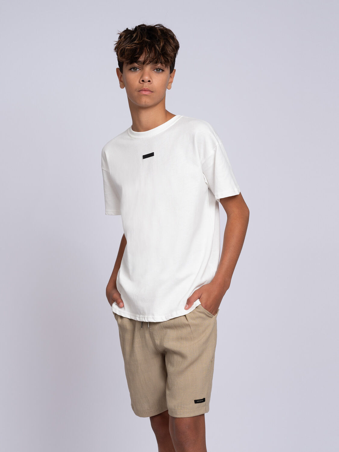 Beige NIK & NIK Korte broek LUIS SHORT - large