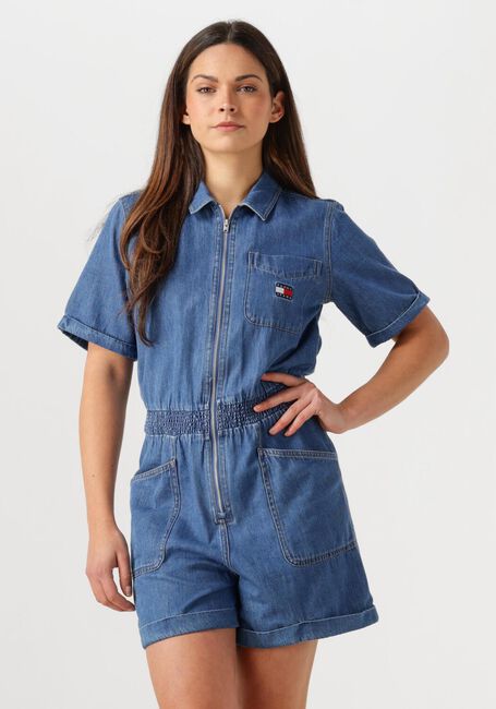TOMMY JEANS TJW LT DENIM PLAYSUIT Combinaisons en bleu - large