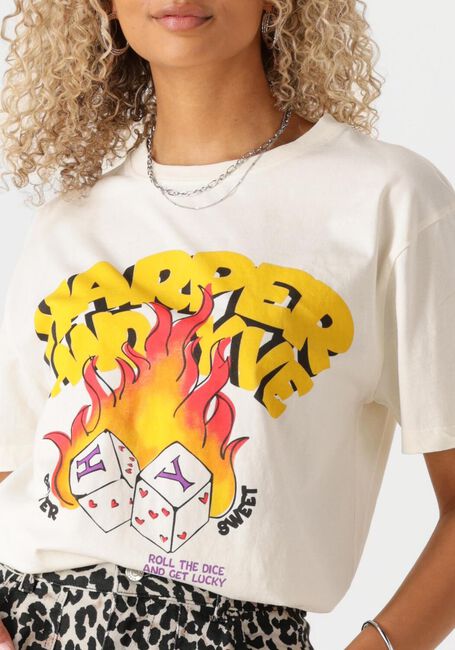 HARPER & YVE Haut ROLLTHEDICE-SS en blanc - large