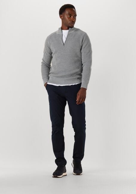 GENTILUOMO Pull TURTLE ZIP en bleu - large