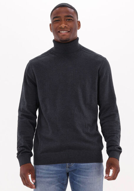 Grijze SELECTED HOMME Coltrui SLHBERG ROLL NECK - large
