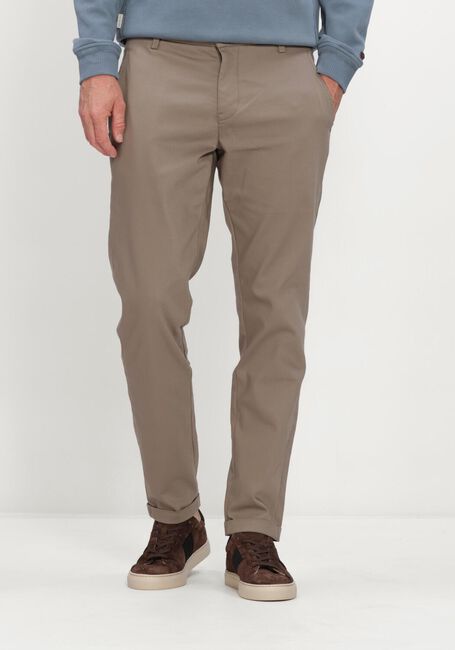 Zand CAST IRON Broeken/jumpsuits CYLAS TAPERED CHINO MEGDA POWER - large
