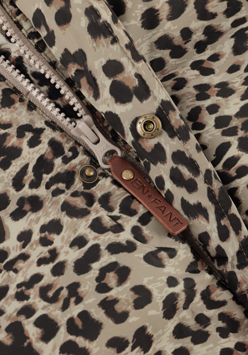 Beige ENFANT Gewatteerde jas QUILTED JACKET - large