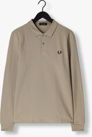 Olijf FRED PERRY Polo THE LONG SLEEVE FRED PERRY SHIRT