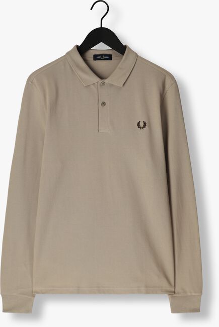 FRED PERRY Polo THE LONG SLEEVE FRED PERRY SHIRT Olive - large