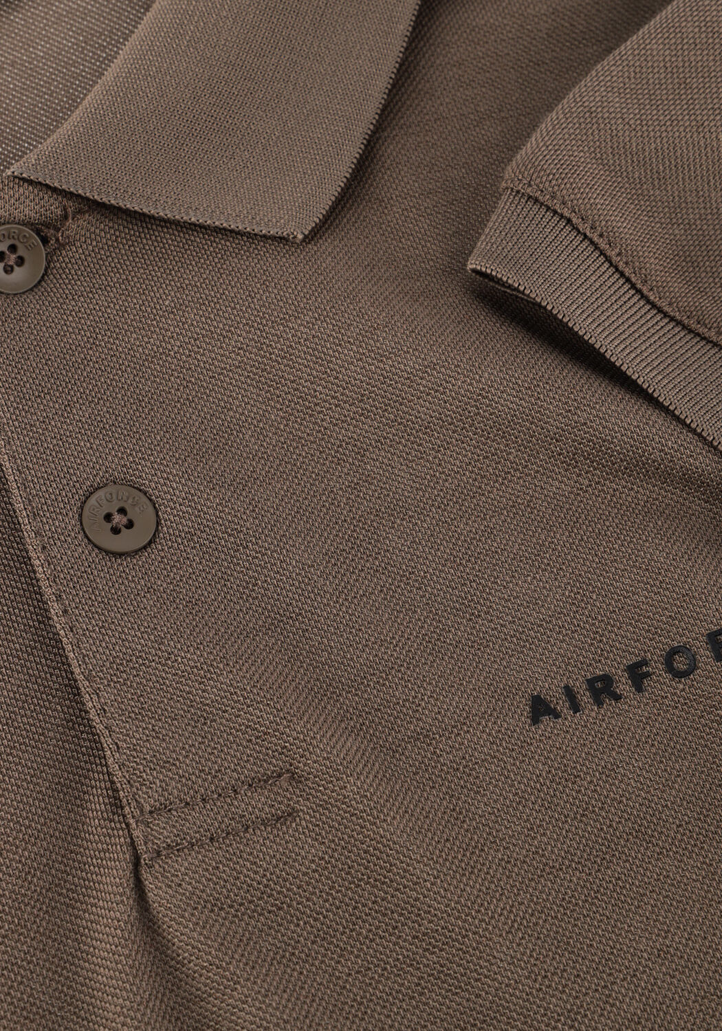 AIRFORCE Polo HRB0863 en marron - large