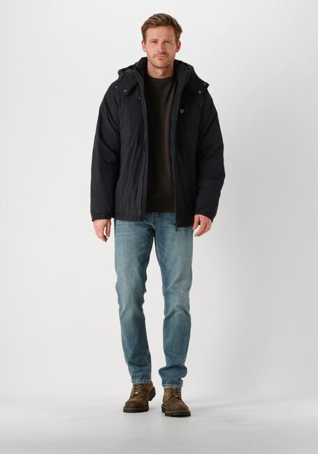 LYLE & SCOTT Jack PADDED PUFFER JACKET en noir - large