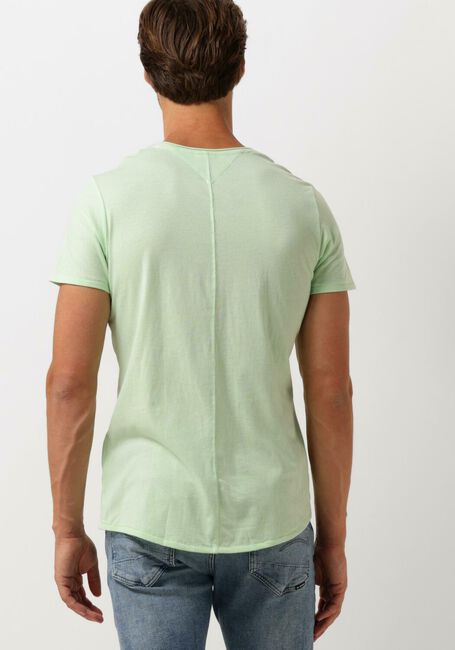 TOMMY JEANS T-shirt TJM XSLIM JASPE C NECK en vert - large