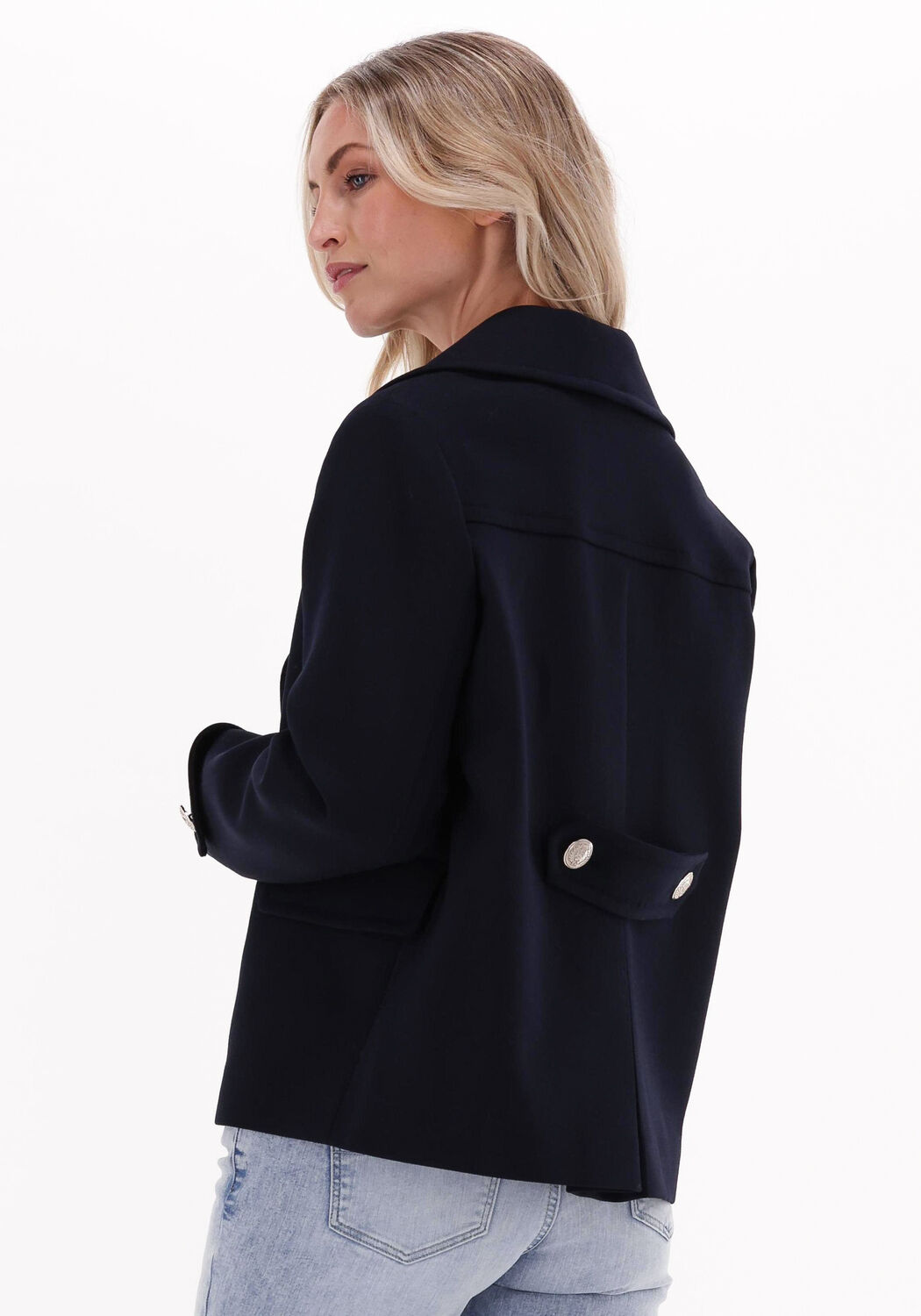 TOMMY HILFIGER Jack WOOL BLEND DB PEACOAT Bleu fonc Omoda