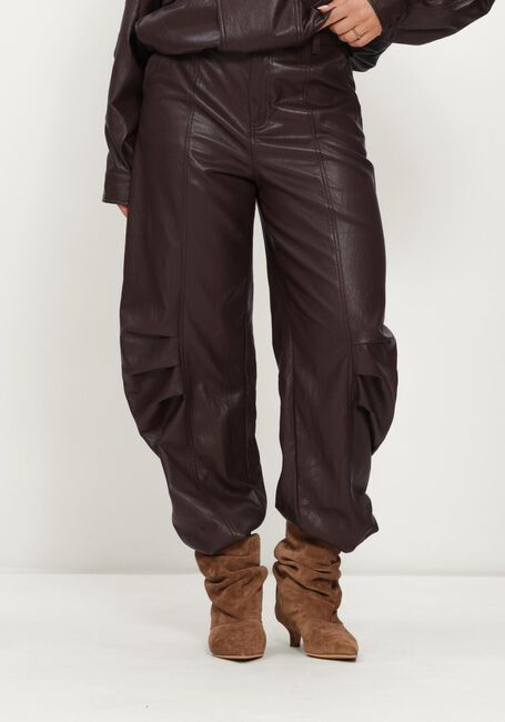 STUDIO AMAYA Pantalon large RIFT PANTS en marron - large
