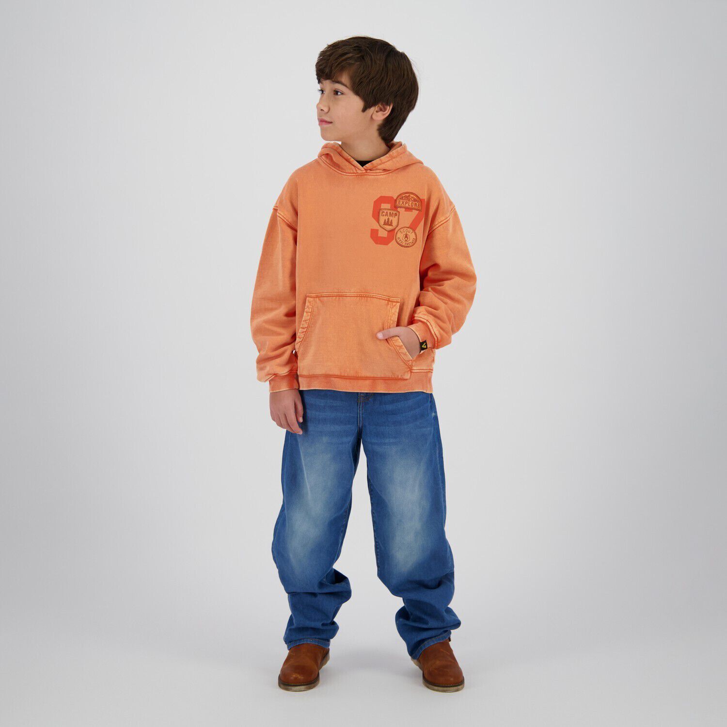 VINGINO Chandail NICOLAI en orange - large