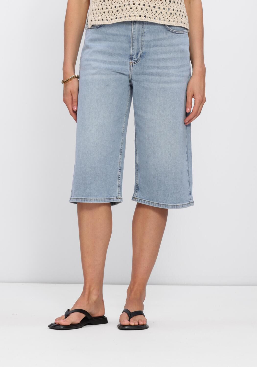 Blauwe MODSTR&Ouml;M Jeans VITOMD LONG SHORTS - large