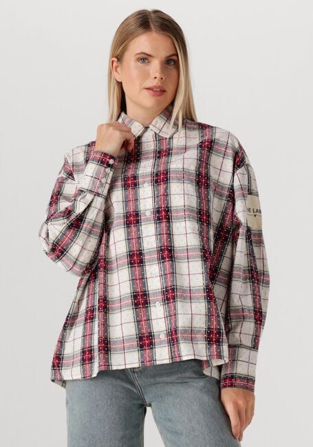 Multi ALIX THE LABEL  STUDDED OVERSIZED BLOUSE - large