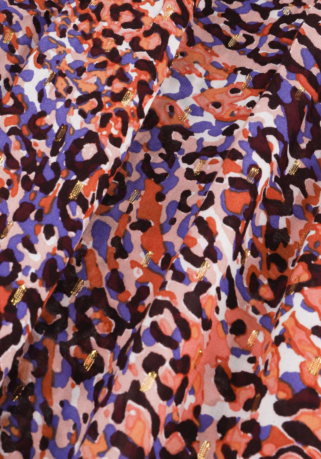 Oranje SUNCOO Maxi jurk CEDA - large