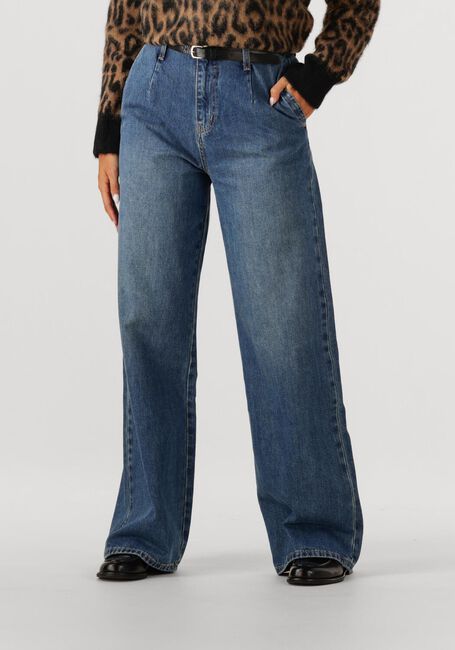 WITHBLACK Pantalon large WBLMILA HW WIDE DENIM PANT en bleu - large