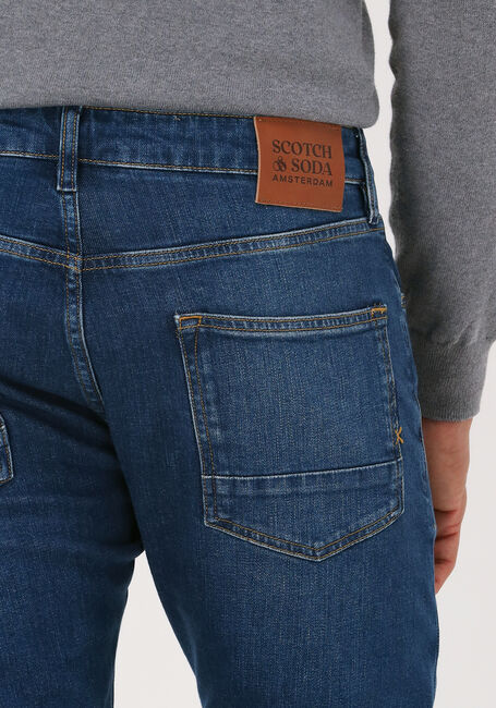 Blauwe SCOTCH & SODA Slim fit jeans ESSENTIALS RALSTON IN ORGANIC COTTON - CLASSIC BLUE - large