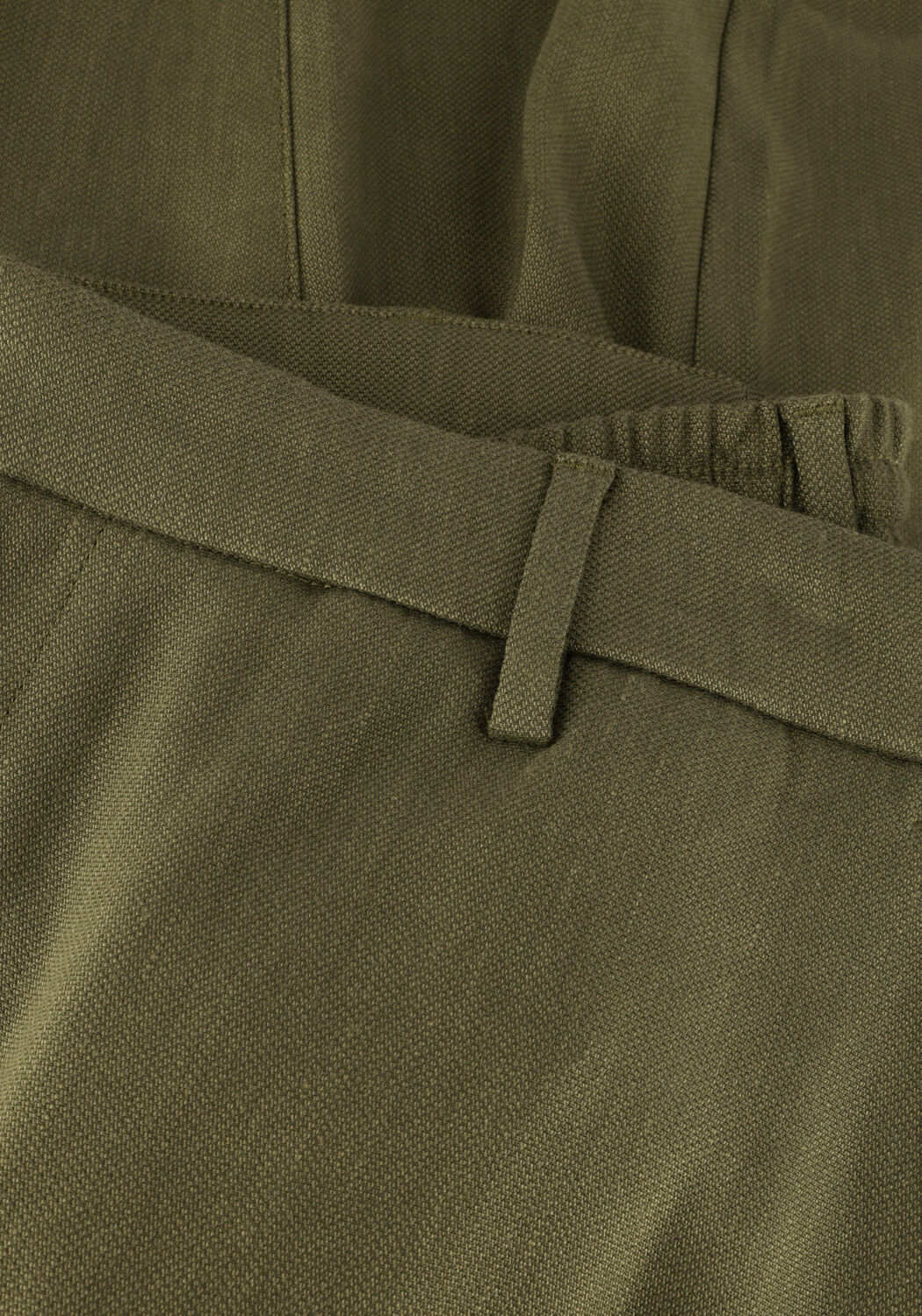PLAIN Chino THEO PL LINEN en vert - large