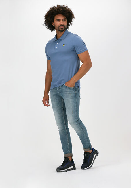 LYLE & SCOTT Polo PLAIN POLO SHIRT en bleu - large