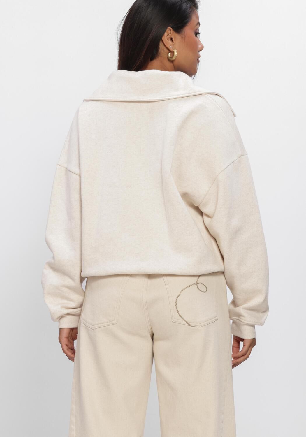 Beige NUKUS Sweater NICKY PULLOVER - large