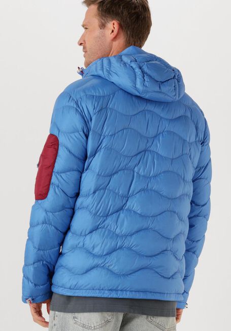 Blauwe PEAK PERFORMANCE Gewatteerde jas HELIUM UTILITY DOWN HOOD JACKET MEN - large