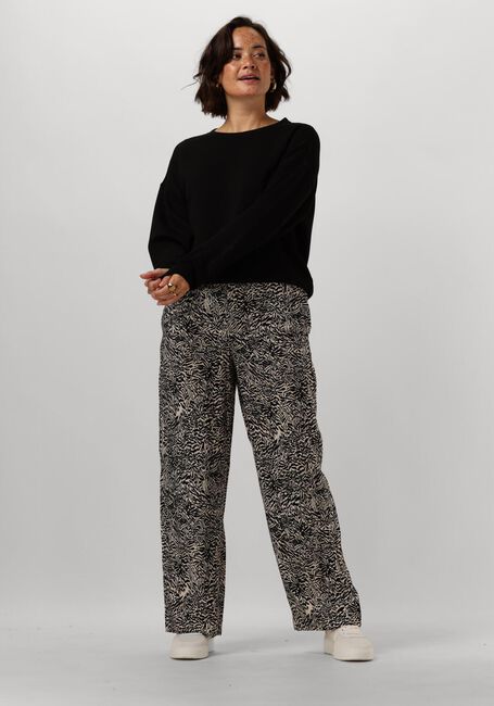 Grijze MSCH COPENHAGEN Wijde broek MSCHAMABELLA PANTS - large