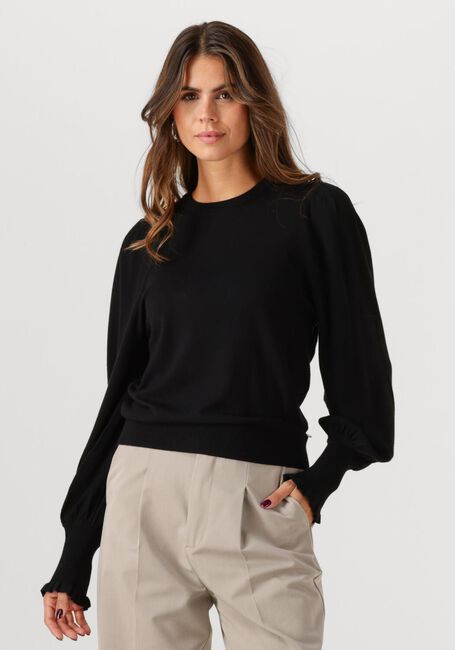 FABIENNE CHAPOT Pull MOLLY BALLOON PULLOVER 9001 en noir - large